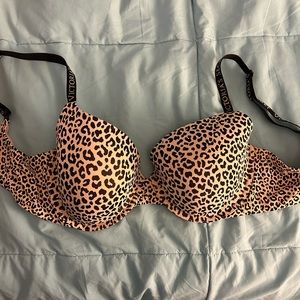 VS cheetah print bra